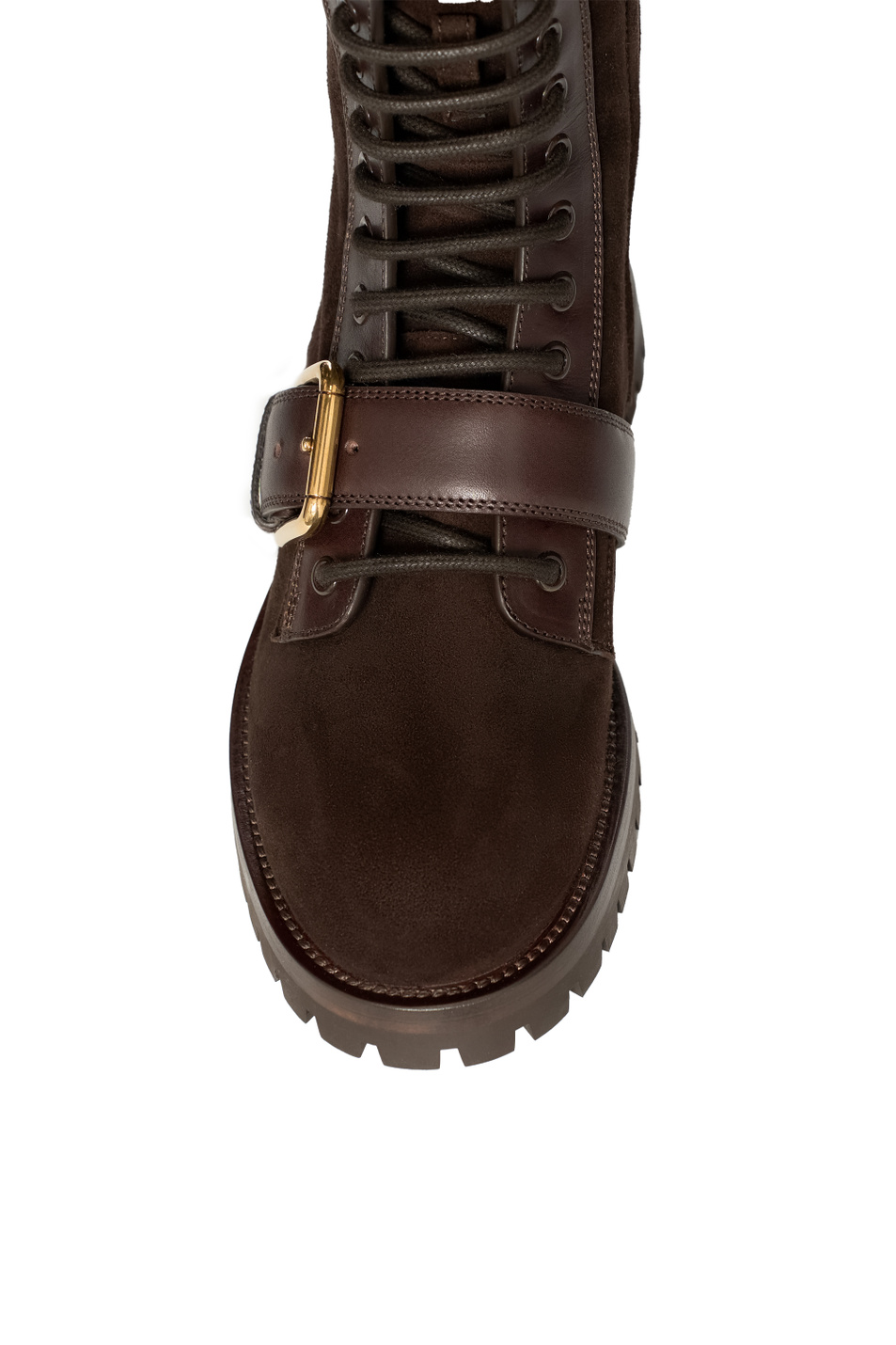 Женский Dolce & Gabbana Ботинки из натуральной замши (цвет ), артикул CT1127-A3S76 | Фото 4