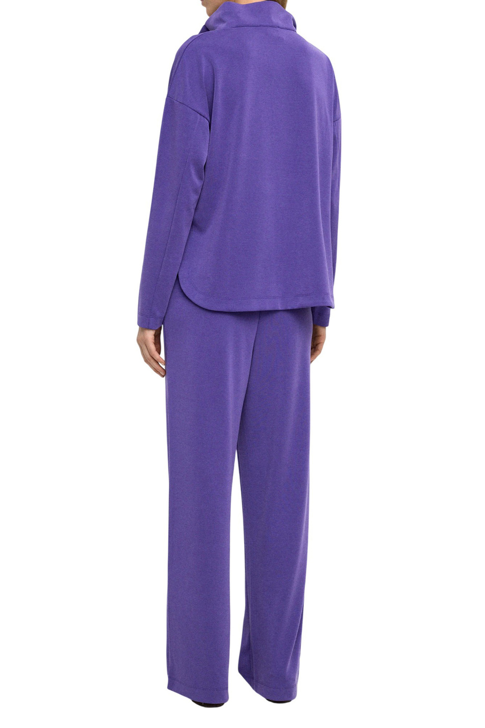 Свитшот однотонный|Основной цвет:Фиолетовый Женский Parfois Свитшот однотонный (цвет ), артикул 241805 | Фото 4