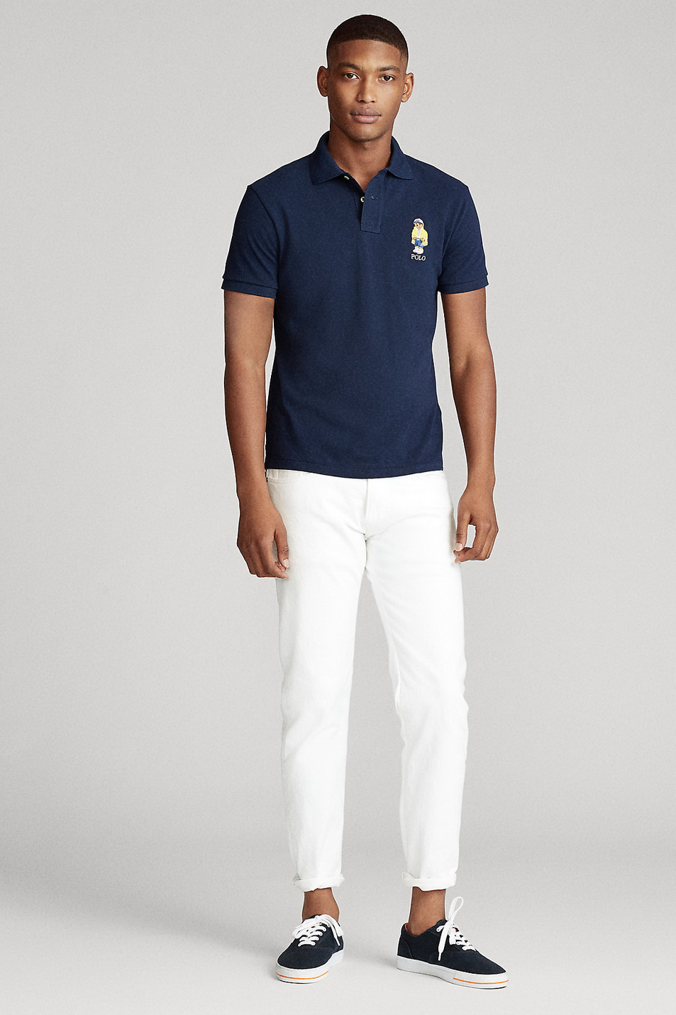 Мужской Polo Ralph Lauren Футболка поло из натурального хлопка (цвет ), артикул 710792901003 | Фото 2