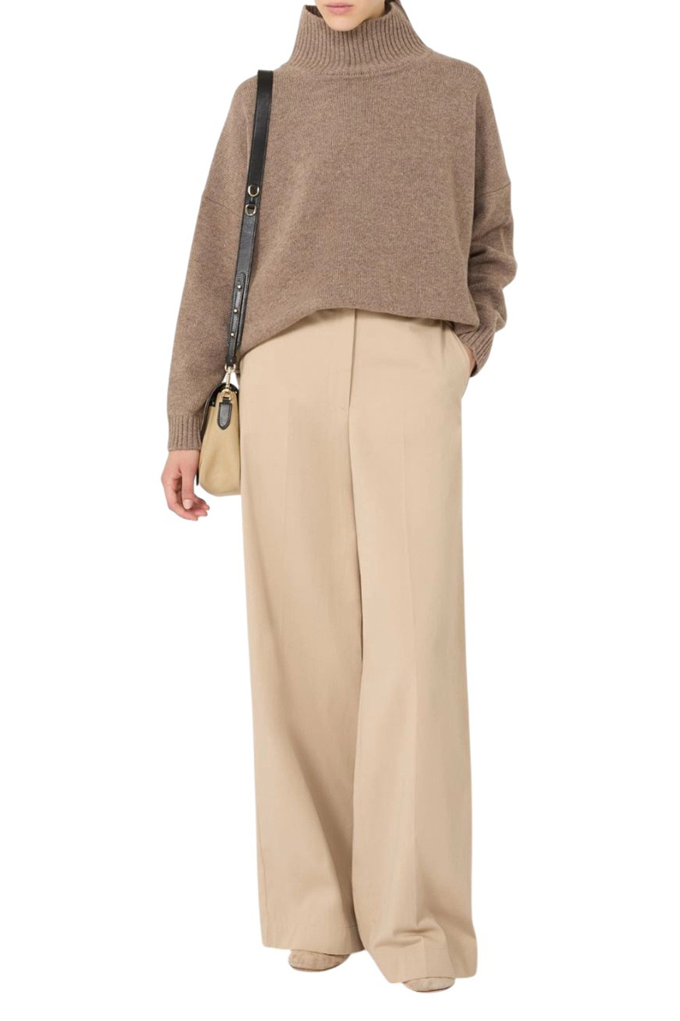 Свитер BORGIA из шерсти|Основной цвет:Коричневый Женский Weekend Max Mara Свитер BORGIA из шерсти (цвет ), артикул 2525366112 | Фото 3