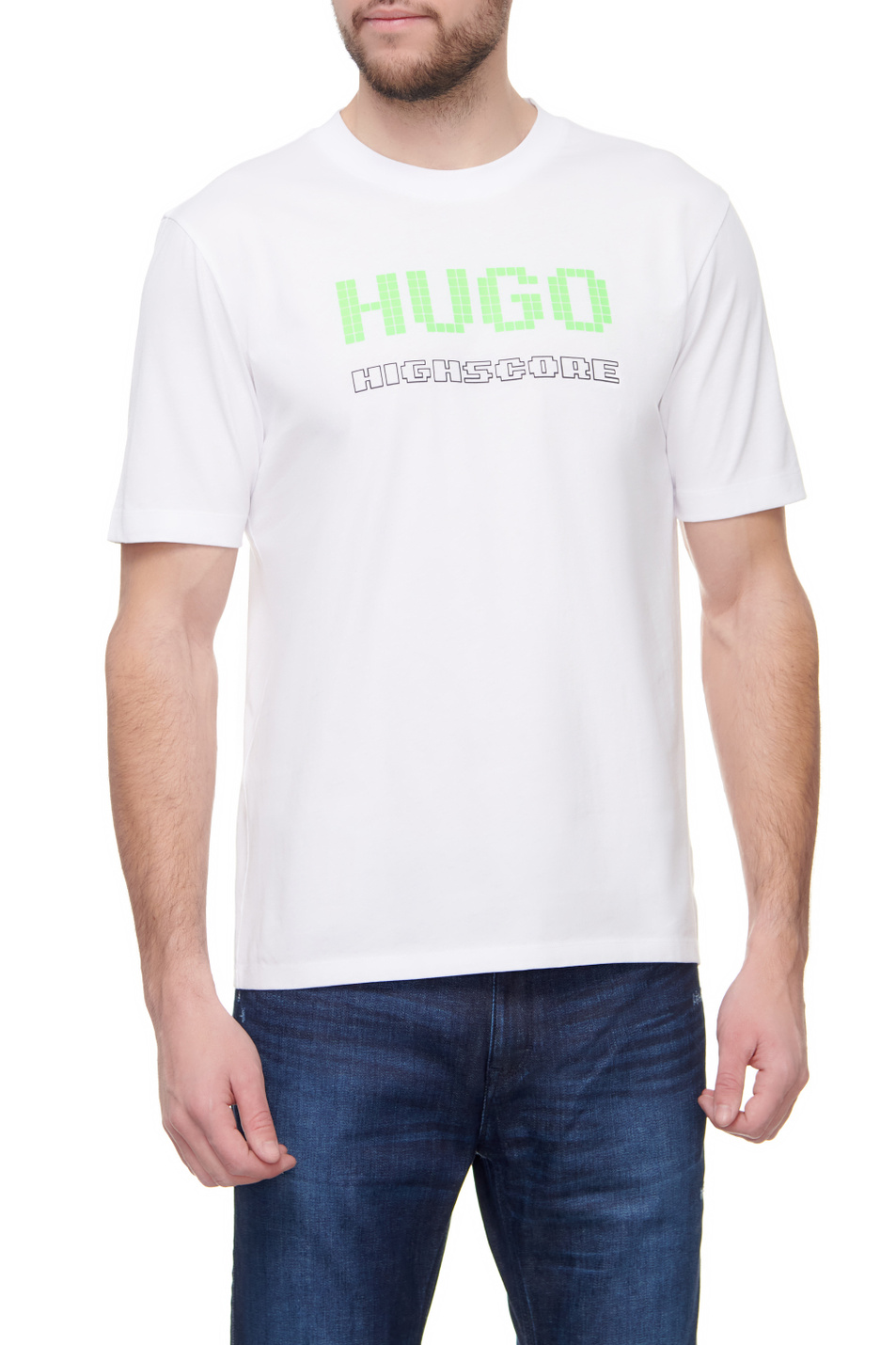 HUGO Футболка Damer с логотипом (цвет ), артикул 50463224 | Фото 1