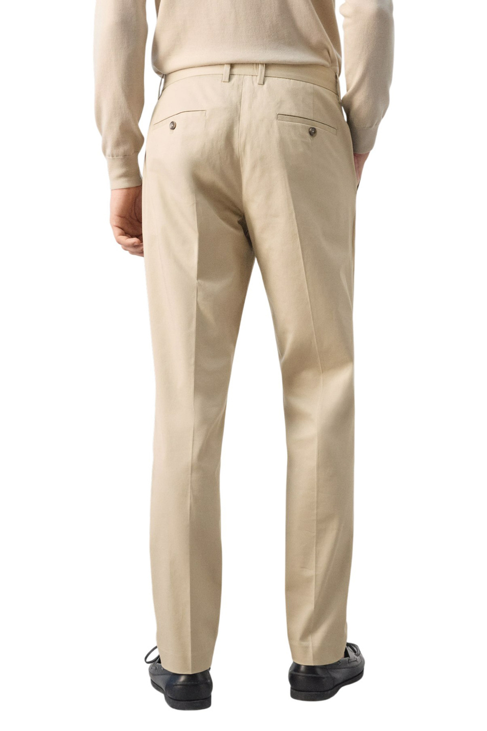 Мужской Mango Man Брюки DUBLINO зауженного кроя (цвет ), артикул 27004418 | Фото 4