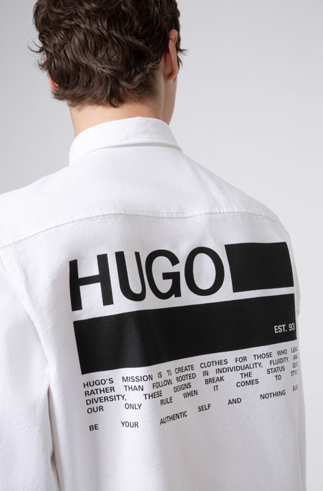 HUGO Рубашка из натурального хлопка ( цвет), артикул 50438119 | Фото 4