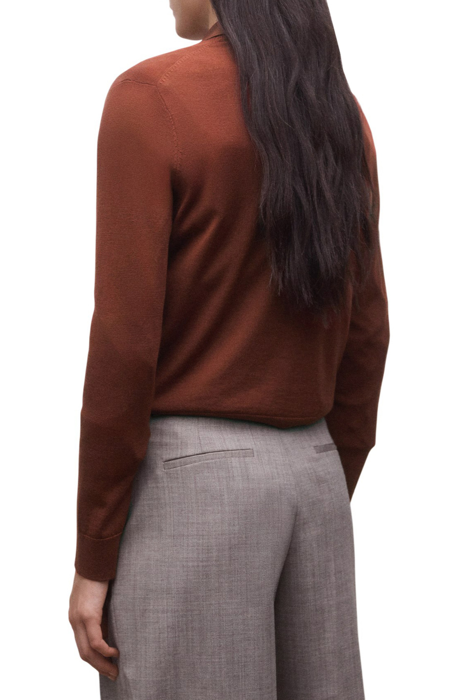 Женский Mango Джемпер LANIS из шерсти (цвет ), артикул 27094439 | Фото 4