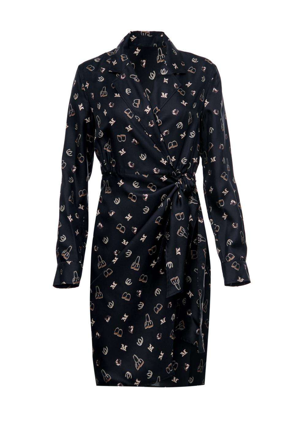 Max Mara Платье PAMPAS из чистого шелкового твила с набивным рисунком (цвет ), артикул 12261829 | Фото 1