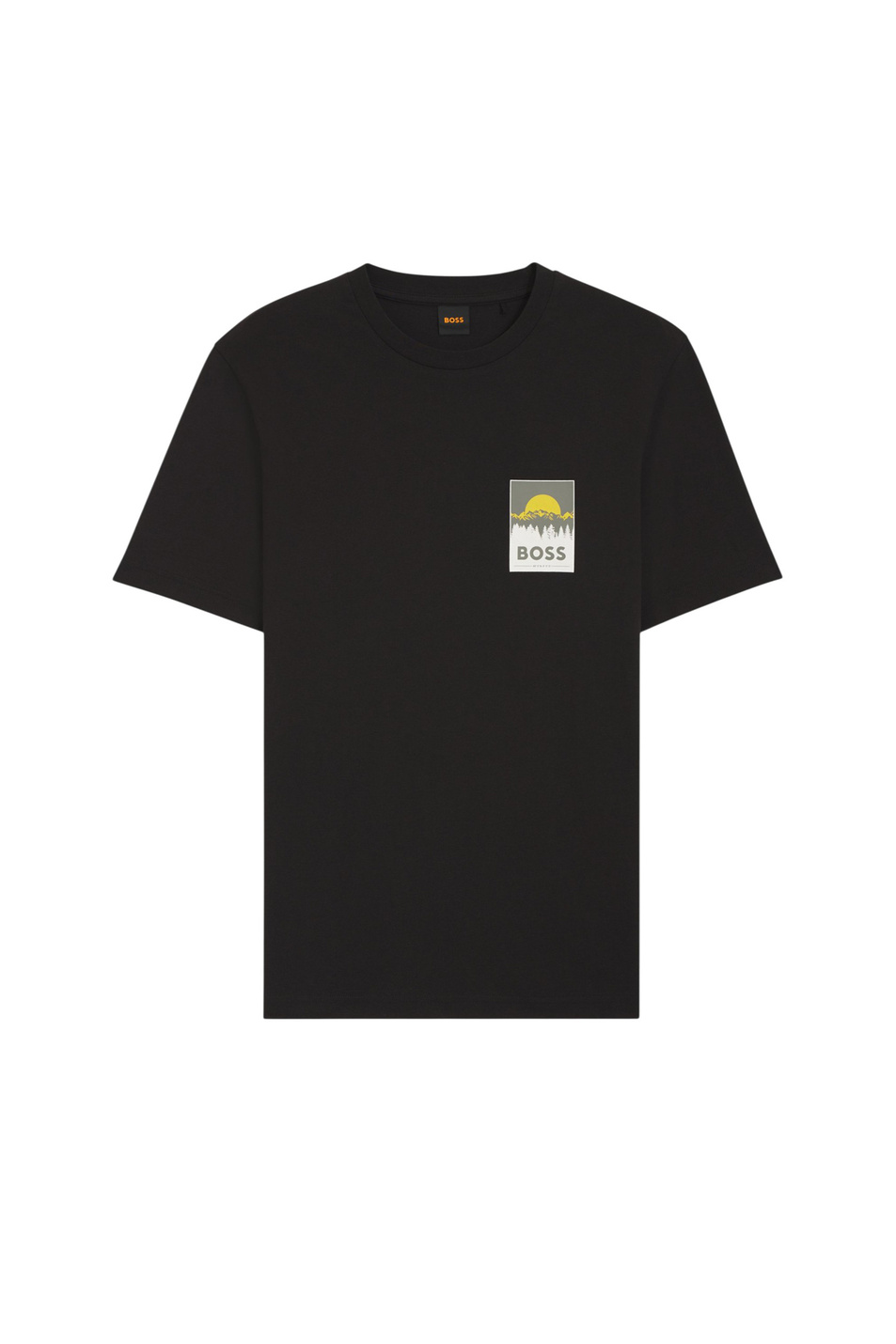 Мужской BOSS Футболка Plain из хлопка (цвет ), артикул 50556023 | Фото 1