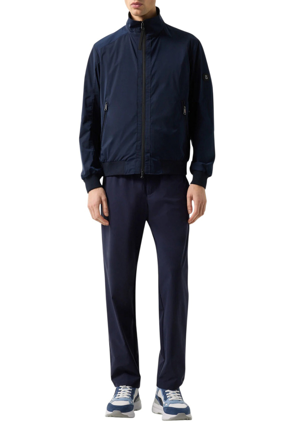 Мужской Bogner Бомбер JONAS однотонный (цвет ), артикул 38227825 | Фото 4