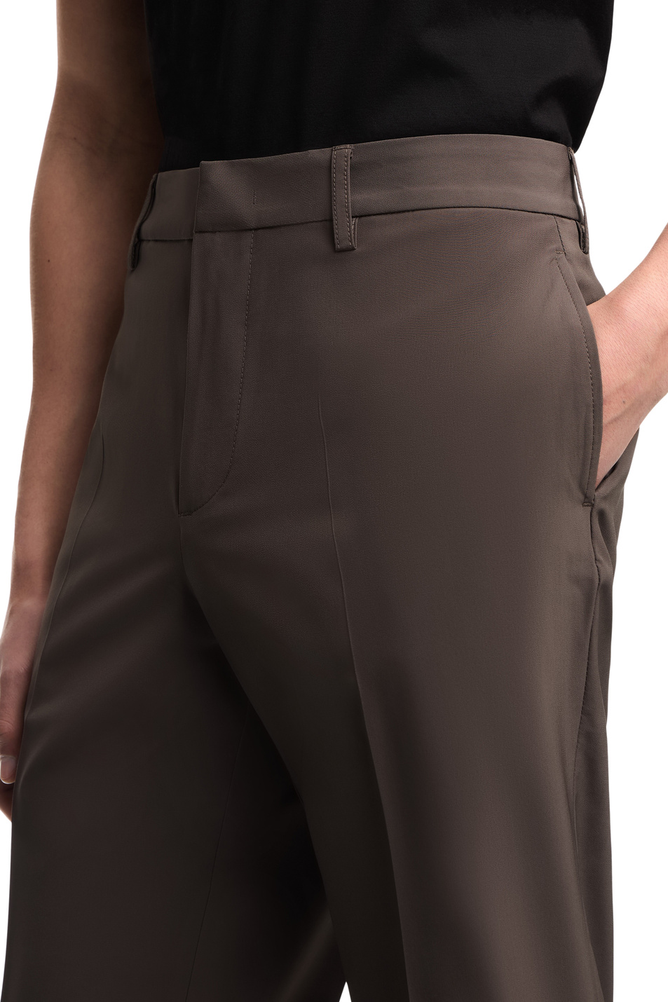 Мужской Emporio Armani Брюки однотонные (цвет ), артикул EM001505-AF21368 | Фото 5