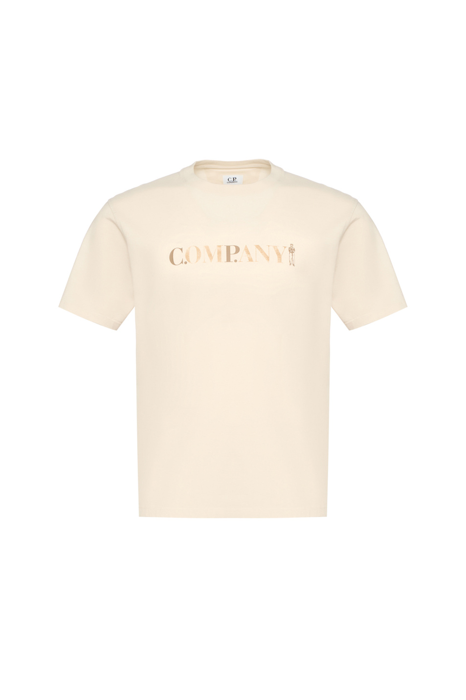 Мужской C.P. Company Футболка из хлопка с принтом (цвет ), артикул 20CMTS085A005100W | Фото 1