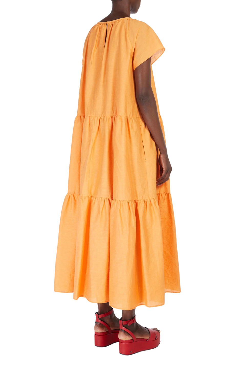 Женский Weekend Max Mara Платье NEMBI с воланами (цвет ), артикул 52211521 | Фото 4