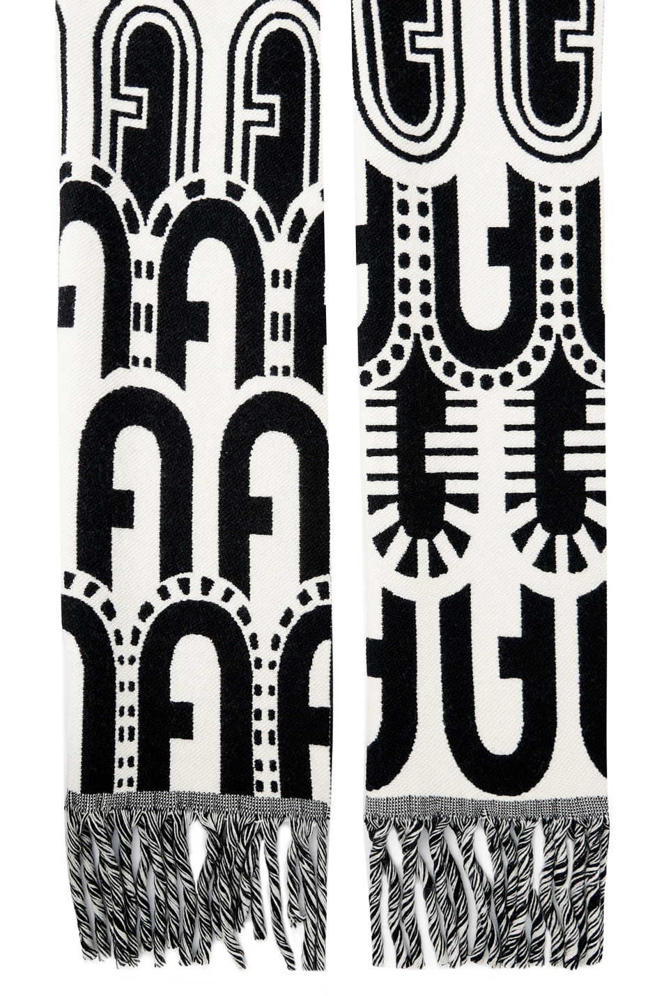 Furla Шарф из шерсти с бахромой (цвет ), артикул WT00038-BX1298 | Фото 1