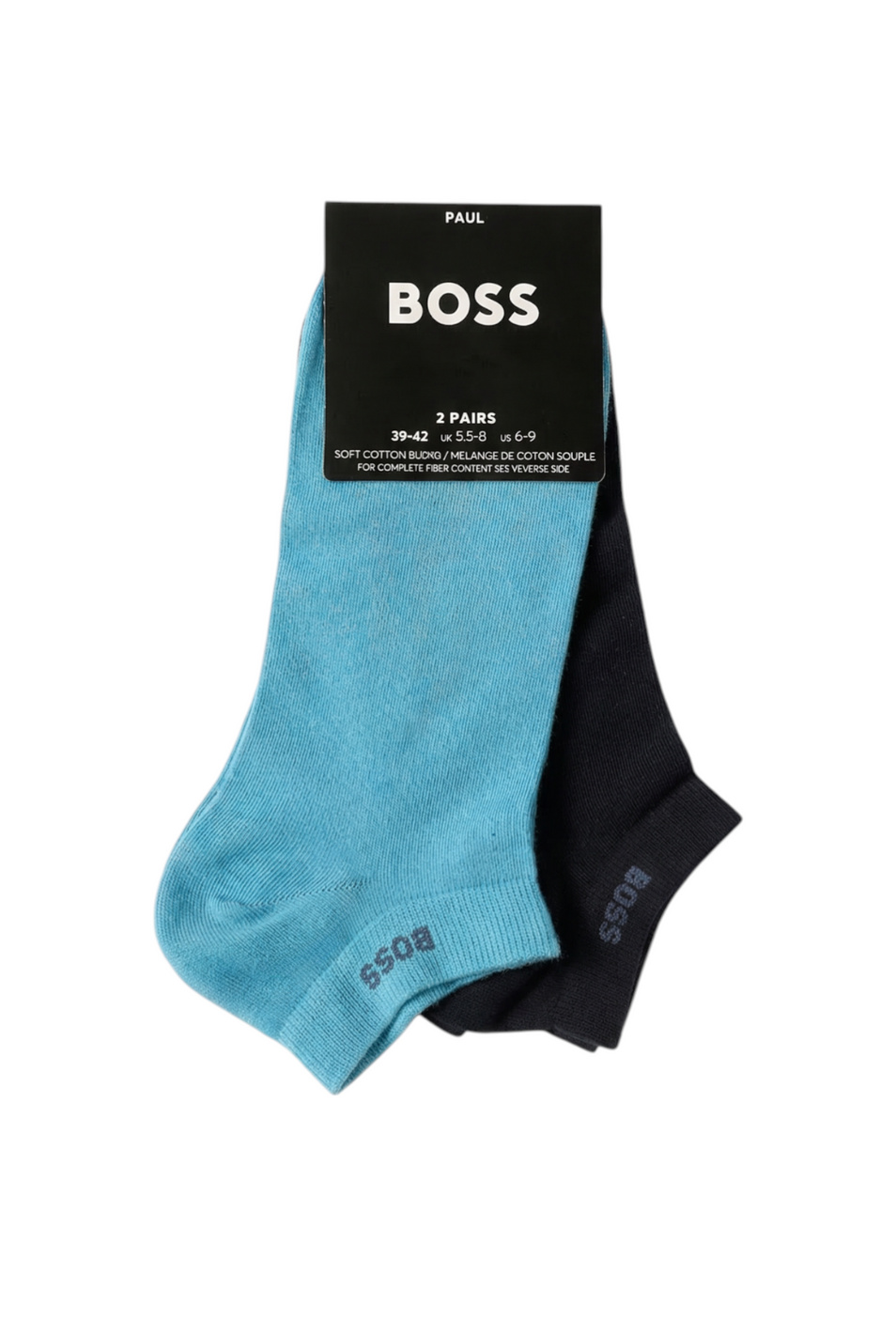 Носки в комплекте из 2 пар|Основной цвет:Разноцветный Мужской BOSS Носки в комплекте из 2 пар (цвет ), артикул 50469849 | Фото 1