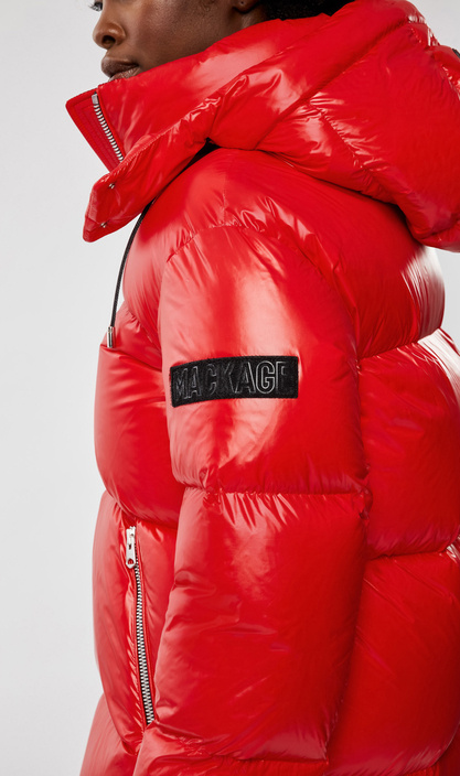 Женский Mackage Стеганая куртка KENDRA с утеплителем из натурального пуха и пера (цвет ), артикул KENDRA | Фото 4