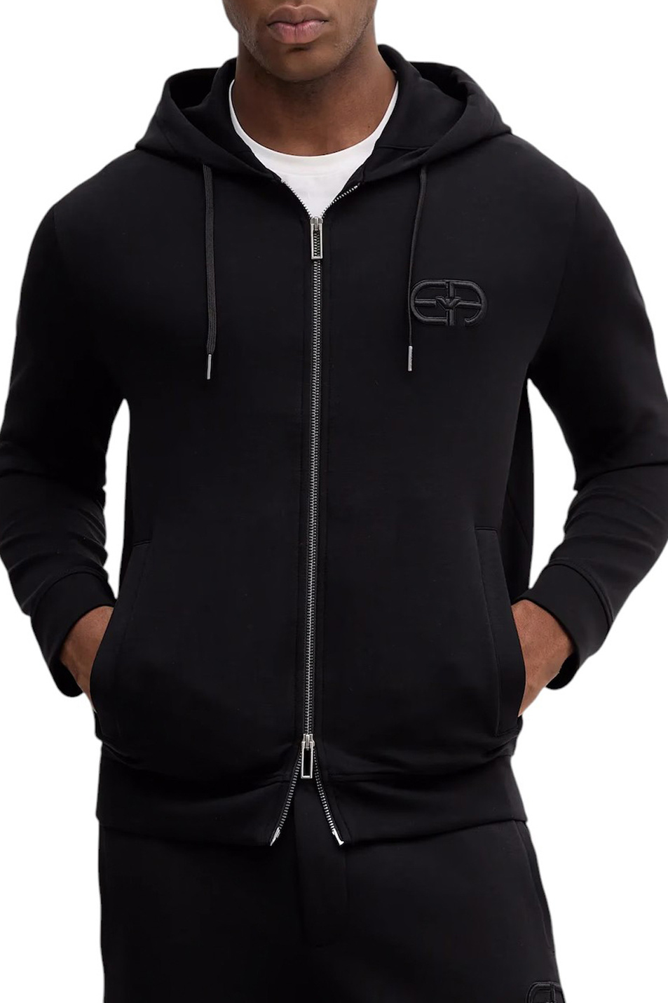 Мужской Emporio Armani Толстовка однотонная (цвет ), артикул 8N1ML6-1JHSZ | Фото 4