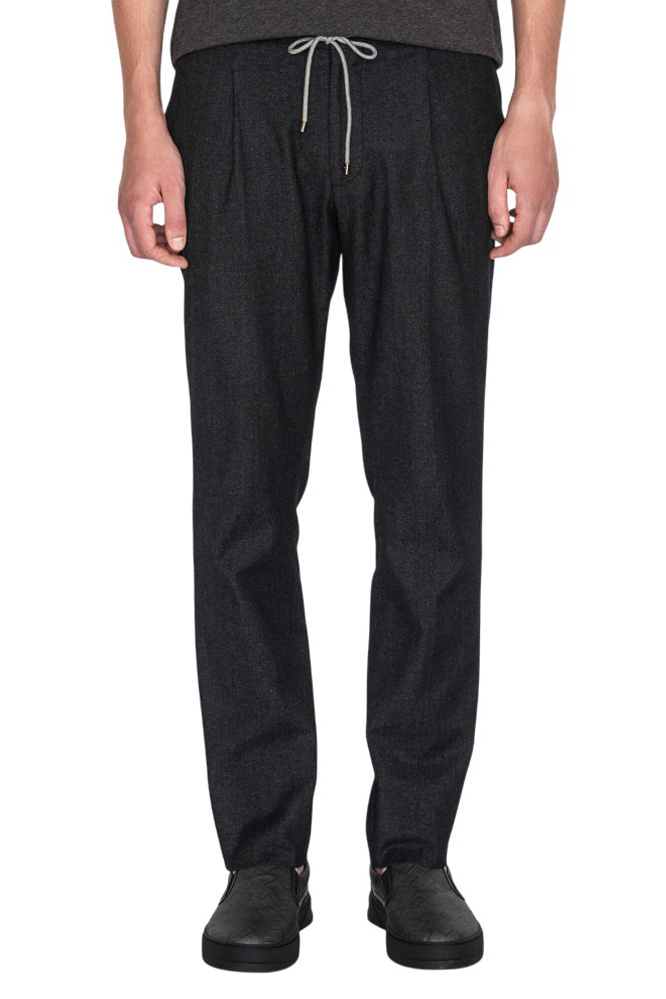 Мужской Corneliani Брюки из смесовой шерсти (цвет ), артикул 264706-2618513 | Фото 4