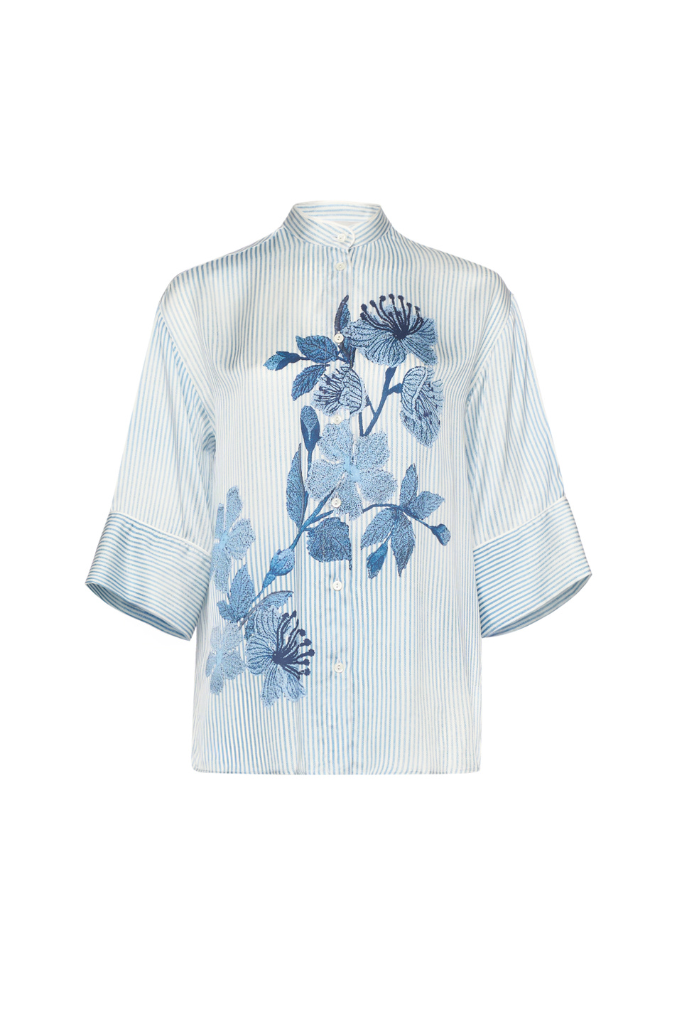 Женский Ermanno Firenze Блузка с цветочным принтом (цвет ), артикул D48EK053EC6 | Фото 1