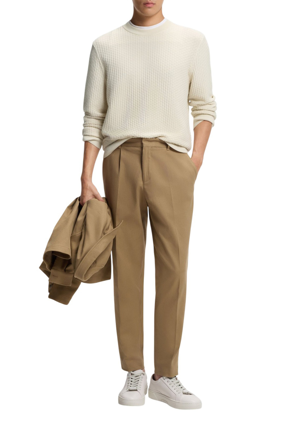 Мужской BOSS Джемпер Imberto из хлопка (цвет ), артикул 50545283 | Фото 2