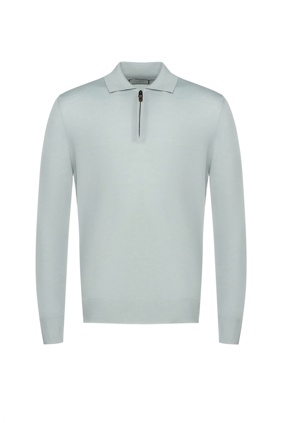 Мужской Canali Джемпер поло однотонный (цвет ), артикул C0572MK01149 | Фото 1