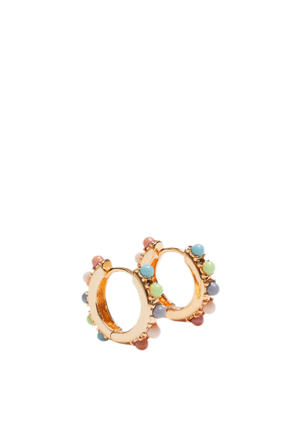 Parfois Серьги-кольца с бусинами (цвет ), артикул 187477 | Фото 1