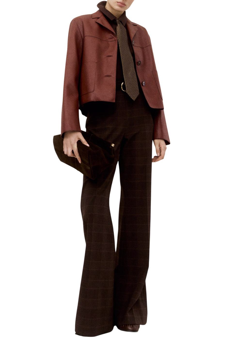 Женский Mango Куртка SABI из искусственной кожи (цвет ), артикул 27081190 | Фото 2