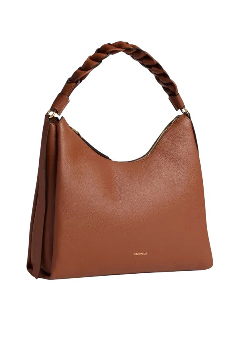 Сумка BOHEME MEDIUM из натуральной кожи|Основной цвет:Коричневый Женский Coccinelle Сумка BOHEME MEDIUM из натуральной кожи (цвет ), артикул E1M50130201 | Фото 2