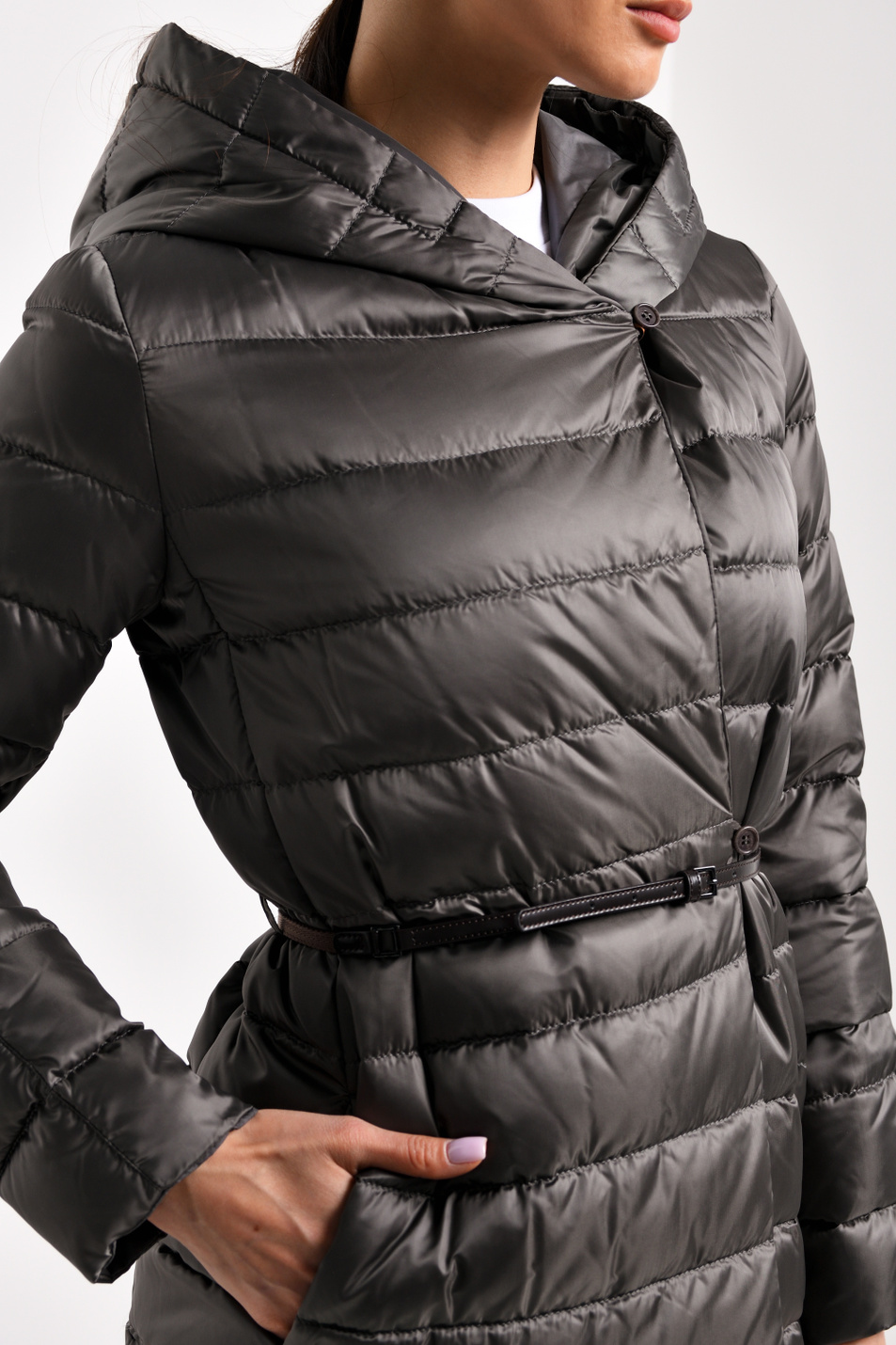 Max Mara Стеганая двусторонняя куртка с капюшоном (цвет ), артикул 94960996 | Фото 2