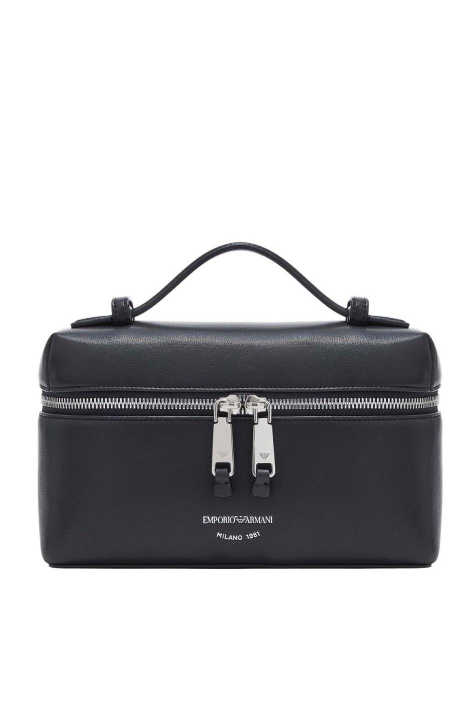Сумка из натуральной кожи|Основной цвет:Черный Женский Emporio Armani Сумка из натуральной кожи (цвет ), артикул EW004564-AF19229 | Фото 1