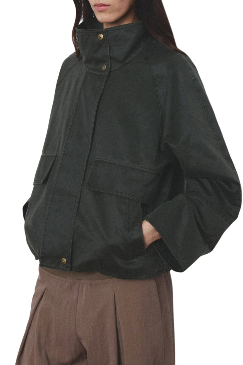 Женский Mango Куртка MATCHA однотонная (цвет ), артикул 27094776 | Фото 3