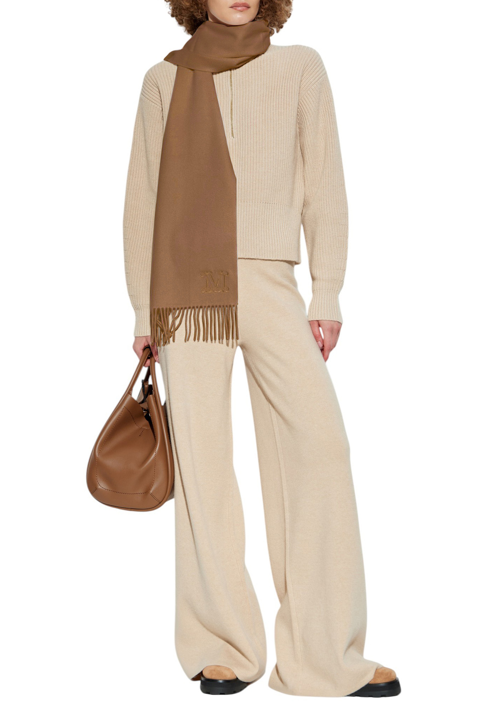 Женский Max Mara Джемпер NADAR из шерсти и кашемира (цвет ), артикул 2521366182 | Фото 3