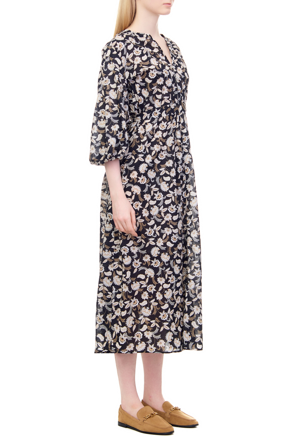 Женский Taifun Платье с цветочным принтом (цвет ), артикул 380318-11102 | Фото 4