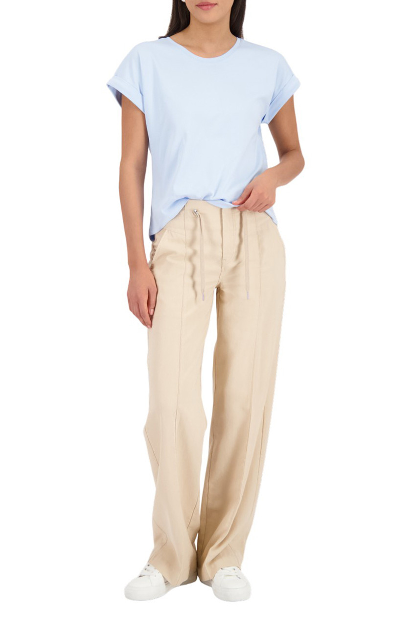 Женский Monari Футболка из хлопка (цвет ), артикул 410376 | Фото 2