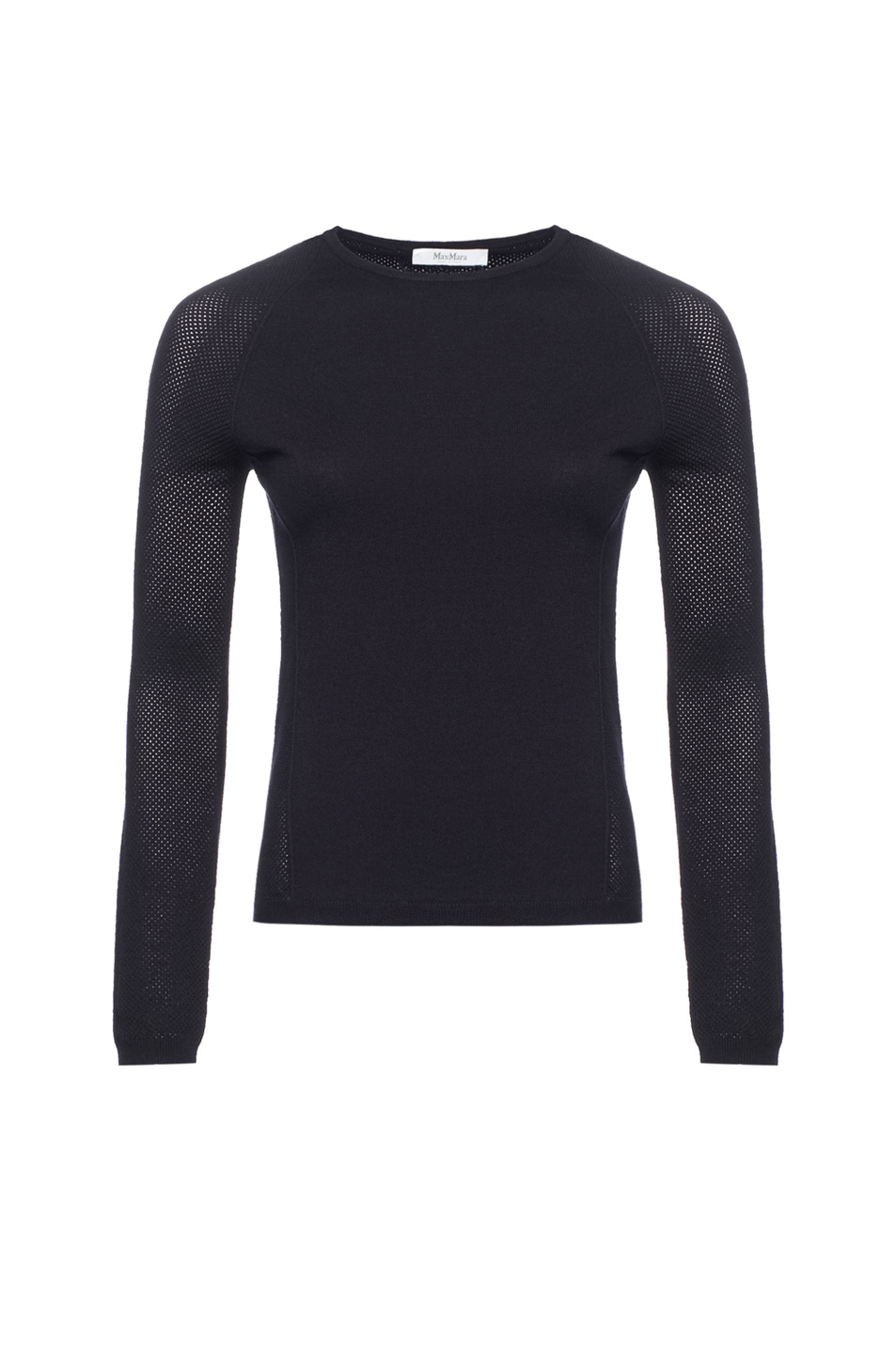 Джемпер TARTUFO из смесовой шерсти|Основной цвет:Черный Женский Max Mara Джемпер TARTUFO из смесовой шерсти (цвет ), артикул 2521366102 | Фото 1