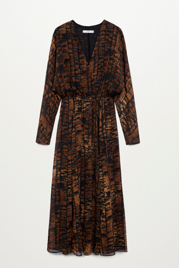 Платье CONGO с плиссировкой|Основной цвет:Черный|Артикул:77049224 | Фото 1