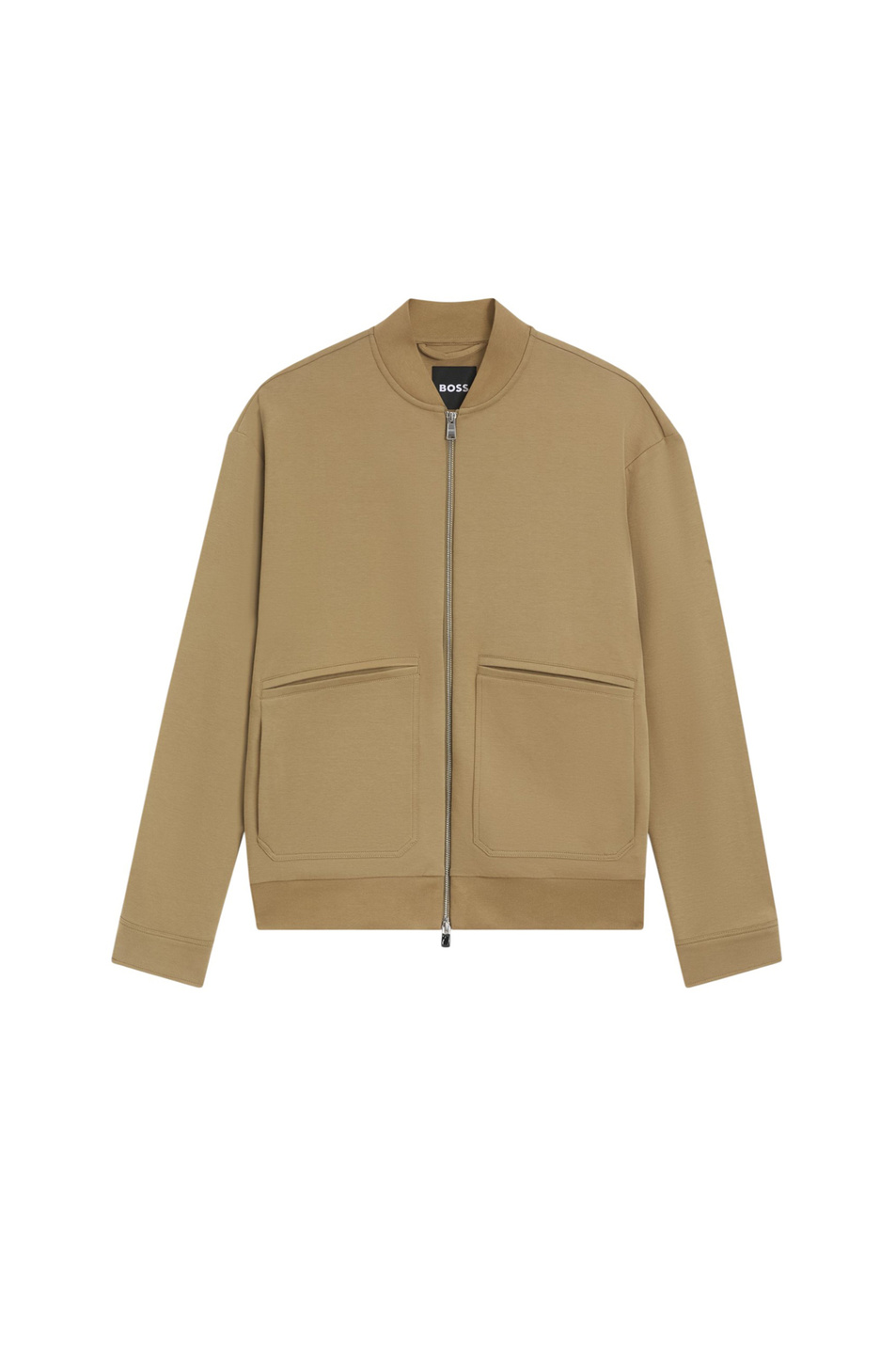 Мужской BOSS Бомбер Skiles однотонный (цвет ), артикул 50554232 | Фото 1