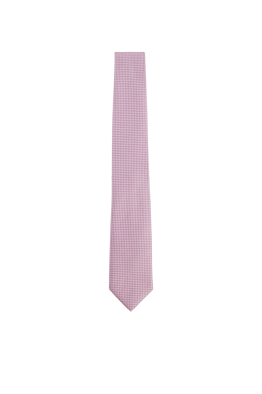 Галстук из натурального шелка|Основной цвет:Розовый|Артикул:50512551 | Фото 1