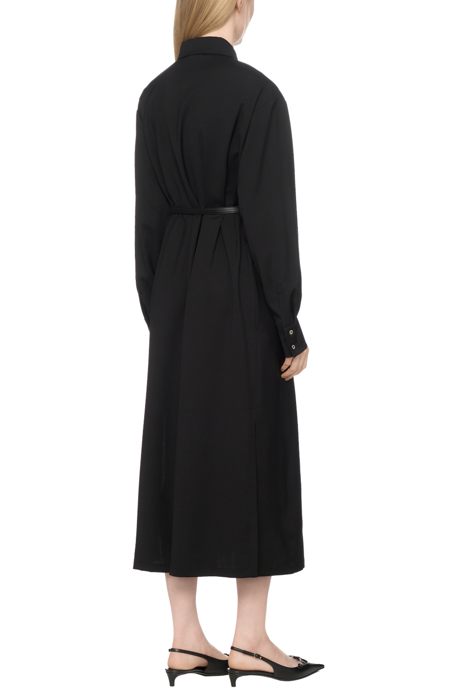 Женский Max Mara Платье BABELE из шерсти (цвет ), артикул 2526226151 | Фото 5