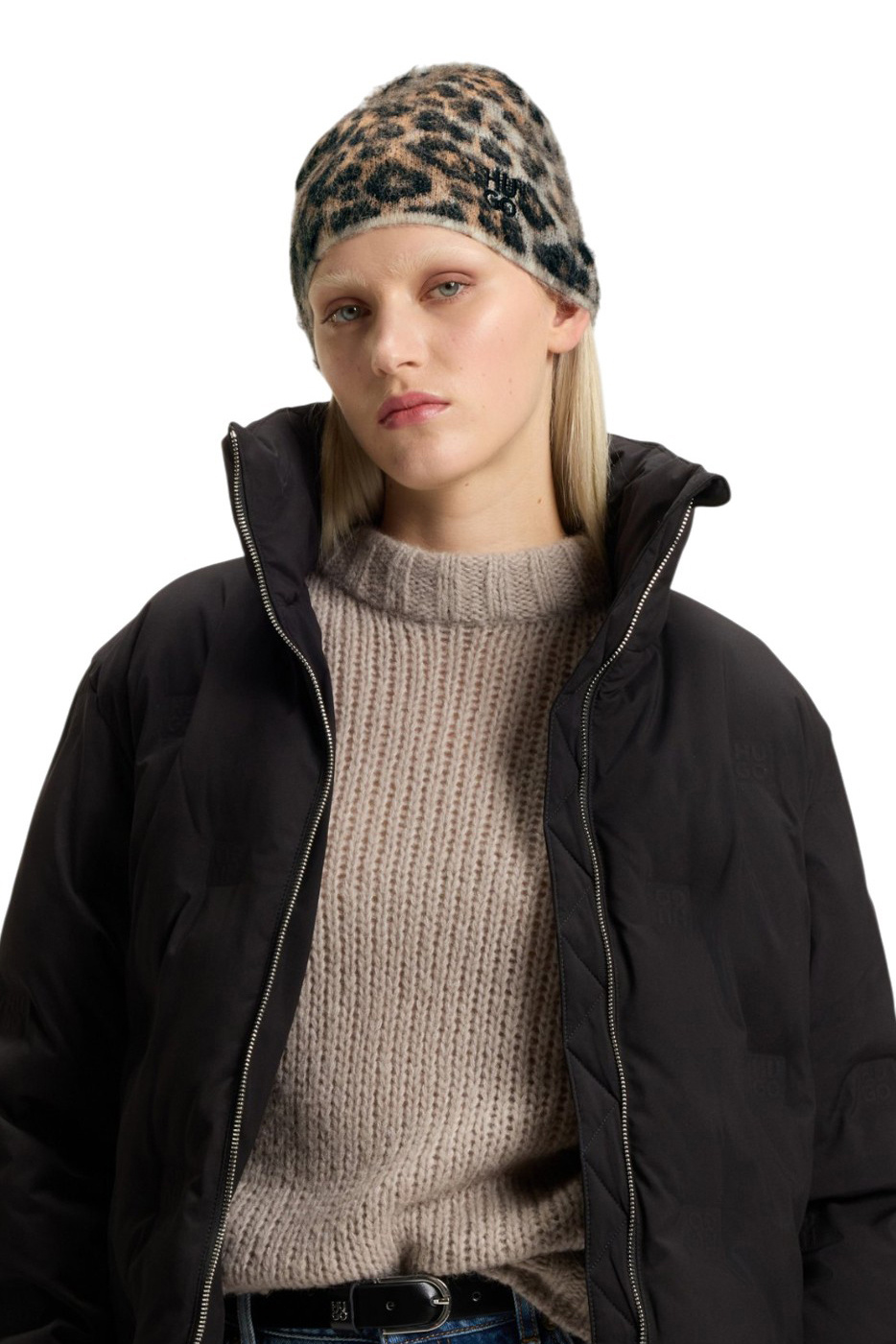 Женский HUGO Шапка Samidi из смесовой пряжи альпаки (цвет ), артикул 50548743 | Фото 3