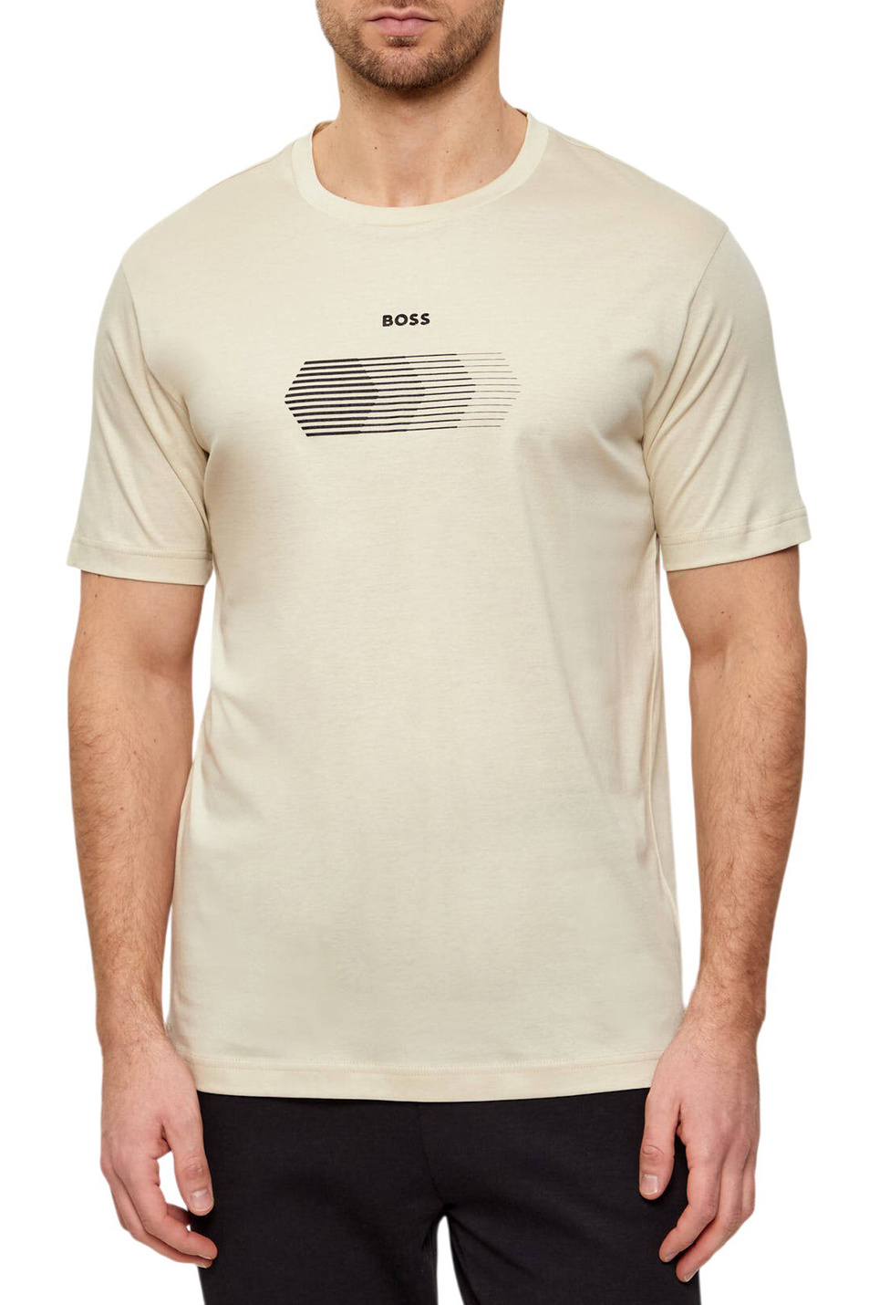 Мужской BOSS Футболка TS_Unity с принтом (цвет ), артикул 50554557 | Фото 4