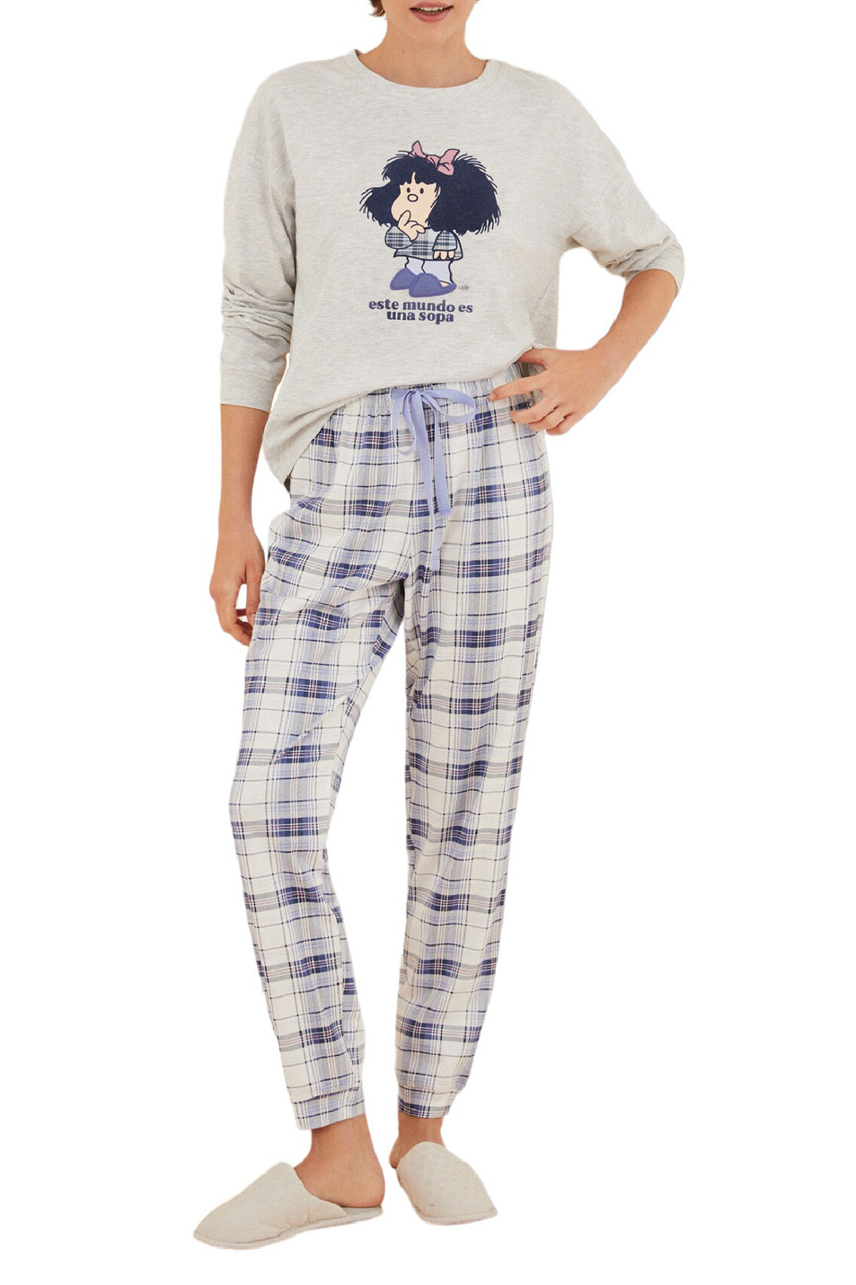 Женский Women'secret Пижама из смесового хлопка (цвет ), артикул 3136058 | Фото 1