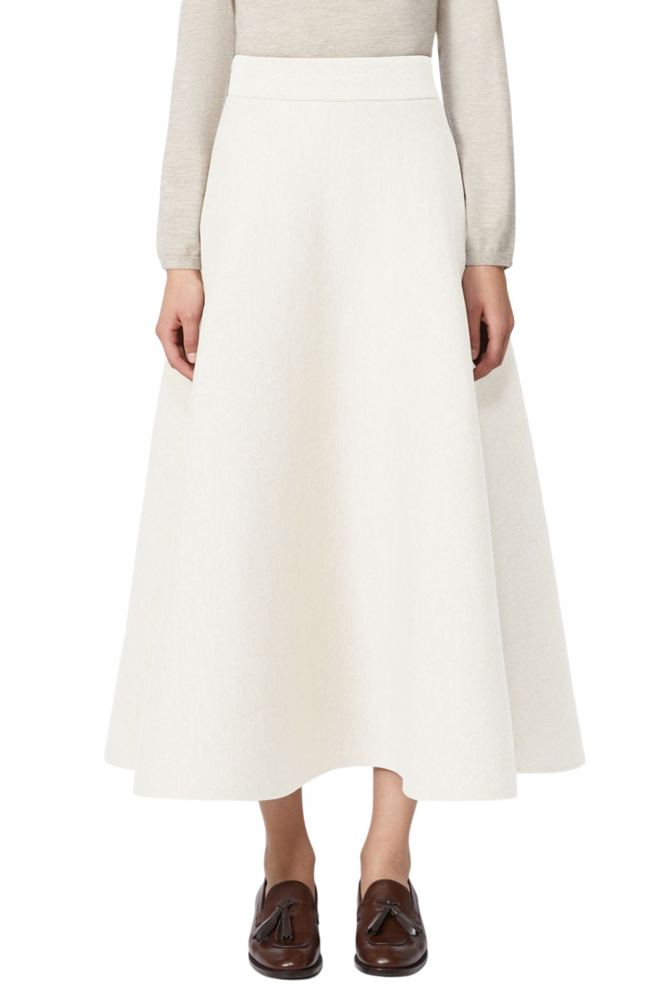 Женский Max Mara Юбка из смесовой шерсти (цвет ), артикул 2611771031 | Фото 3