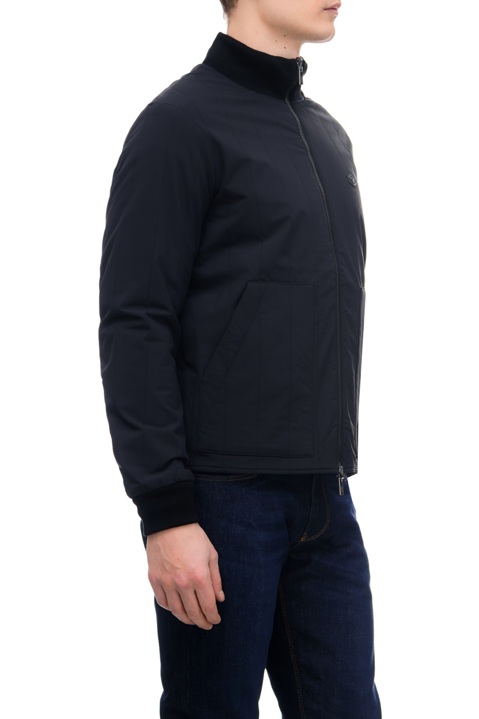 Мужской Emporio Armani Куртка из стеганого материала с нашивкой-логотипом (цвет ), артикул 8N1BQ4-1NZDZ | Фото 4