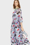 Emporio Armani Платье с цветочным принтом (Мультиколор цвет), артикул 3H2A98-2NXUZ | Фото 7