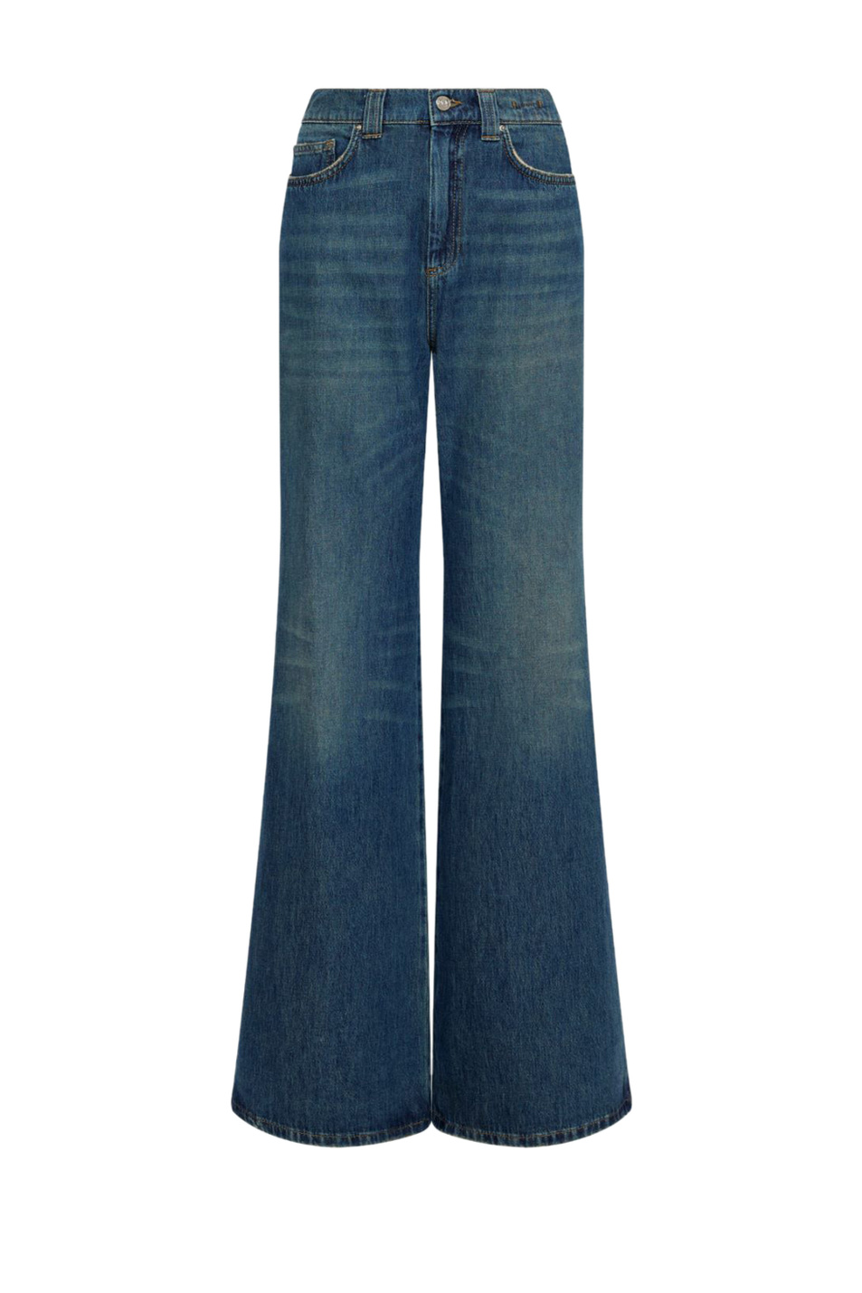 Женский MARELLA Джинсы MLSWLEG из хлопка (цвет ), артикул 2613181014 | Фото 1