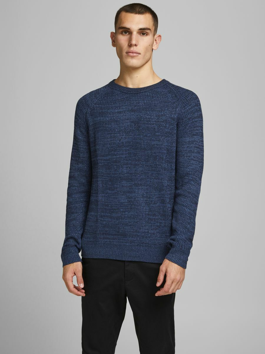 Мужской Jack & Jones Джемпер из смесового хлопка (цвет ), артикул 12174500 | Фото 4