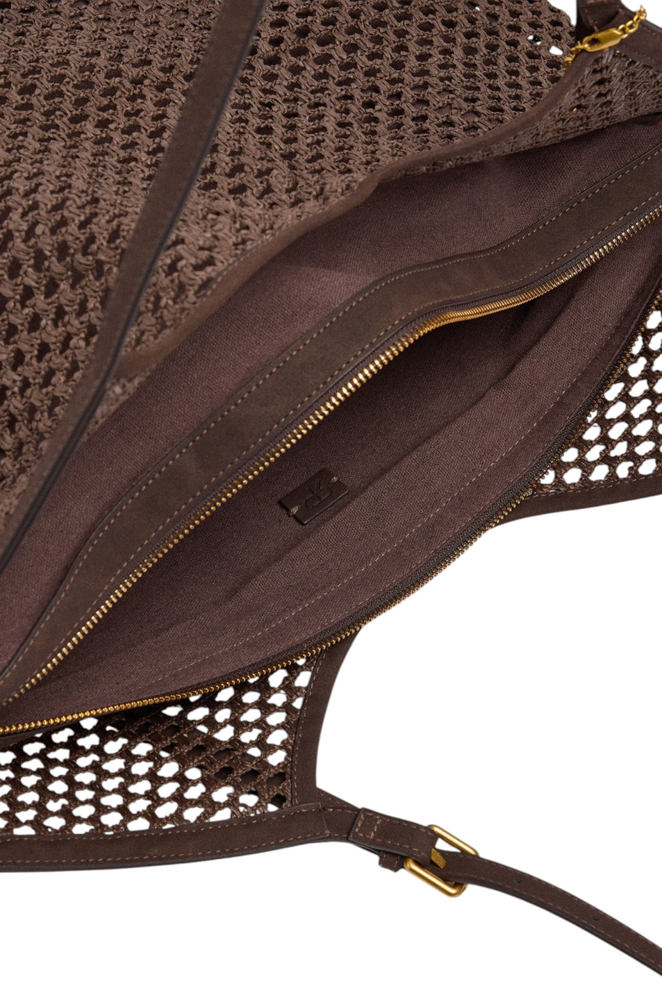 Женский Parfois Сумка-шопер плетеная (цвет ), артикул 244416 | Фото 4