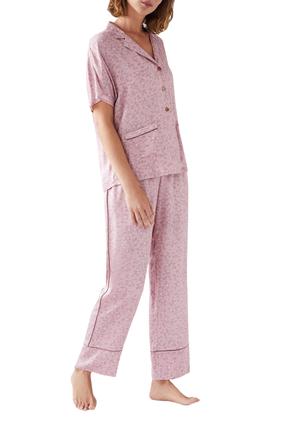 Women'secret Пижама из вискозы с цветочным принтом (цвет ), артикул 3592338 | Фото 2
