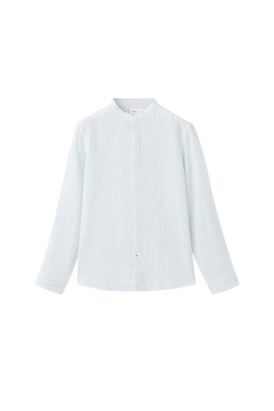 Мальчикам Mango Kids Рубашка BALI из смесового льна (цвет ), артикул 27055960 | Фото 1