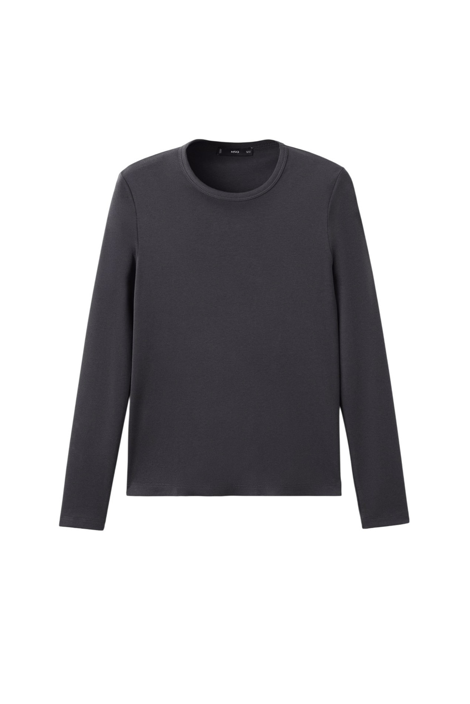 Женский Mango Лонгслив NISA из хлопка (цвет ), артикул 27001357 | Фото 1