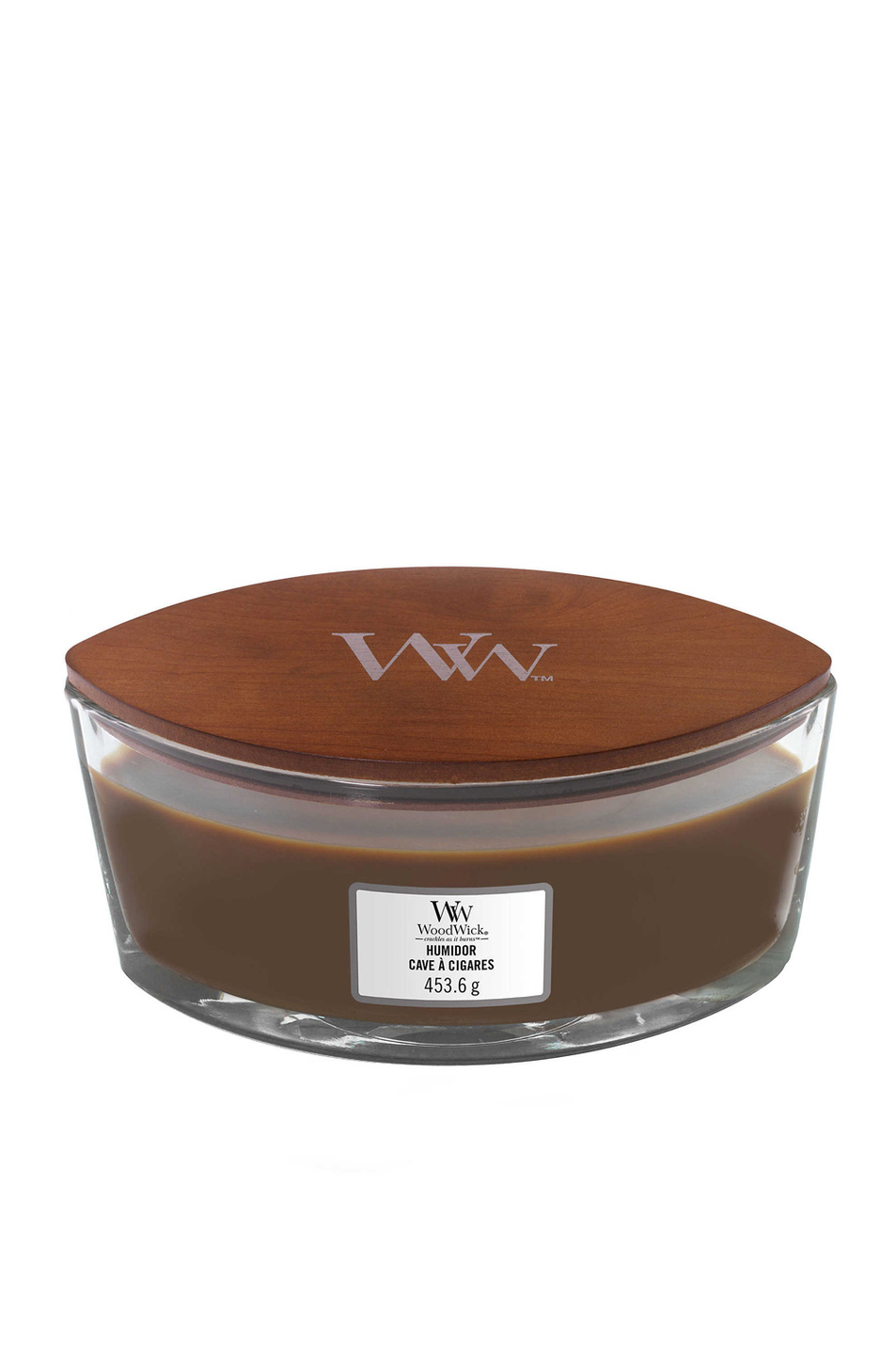 Не имеет пола Woodwick Свеча в форме эллипса "Кожаный портсигар" (цвет ), артикул 76032E | Фото 1