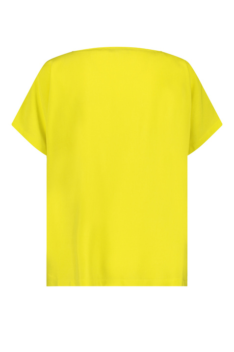 Taifun Однотонная блузка с коротким рукавом ( цвет), артикул 360306-11007 | Фото 2